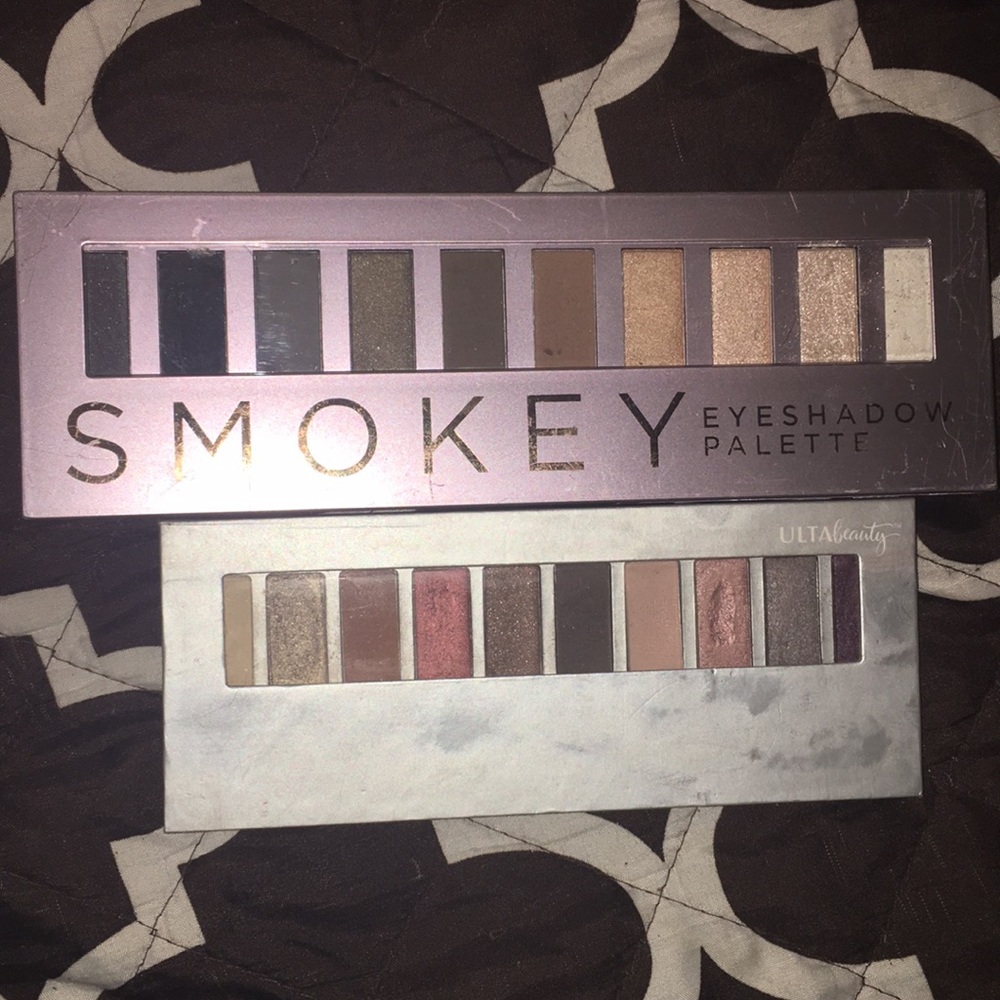 Ulta and rue21 eyeshadow palettes
